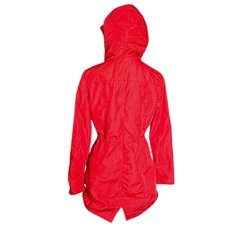 Steve Madden Jacket Parka Hood Size S Small Red Hooded Women's‎ Jacket (A36) - Picture 2 of 8